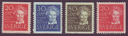 SW0404-072 Sweden Scott # 404-07 MH 1949